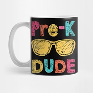 Pre-K Dude Back to School  First Day of Preschool Mug